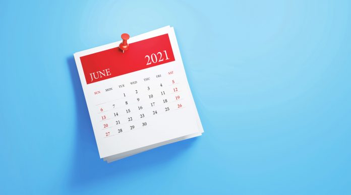 bitcoin monthly June 2021 close candle calendar